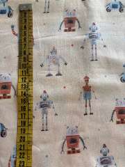 Robot infantiles fondo beige