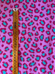 Print rosa y turquesa