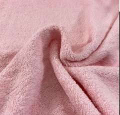 Rizo toalla Rosa bebé