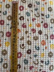 Waffle print leopardo