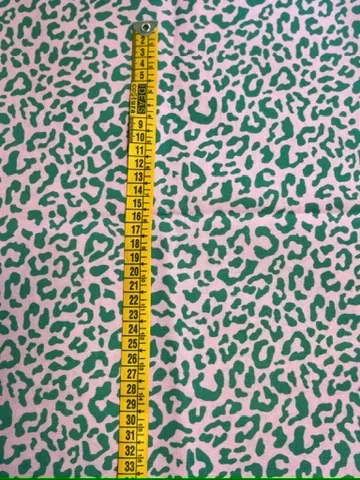 Print rosa y verde