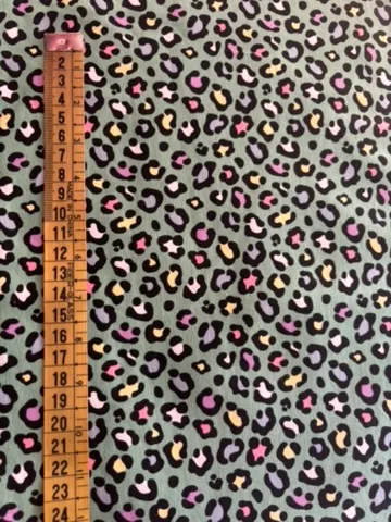 Print colores fondo verde