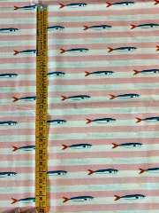 Sardinas rayas rosas