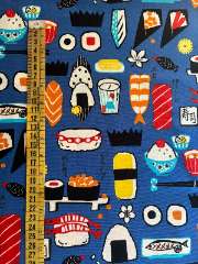 Sushis fondo azulon