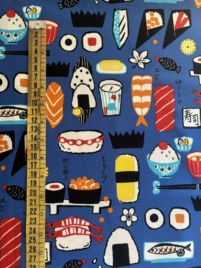 Sushis fondo azulon