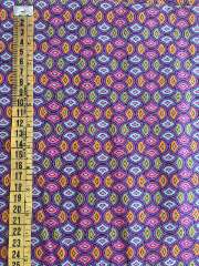 Formas colores fondo morado