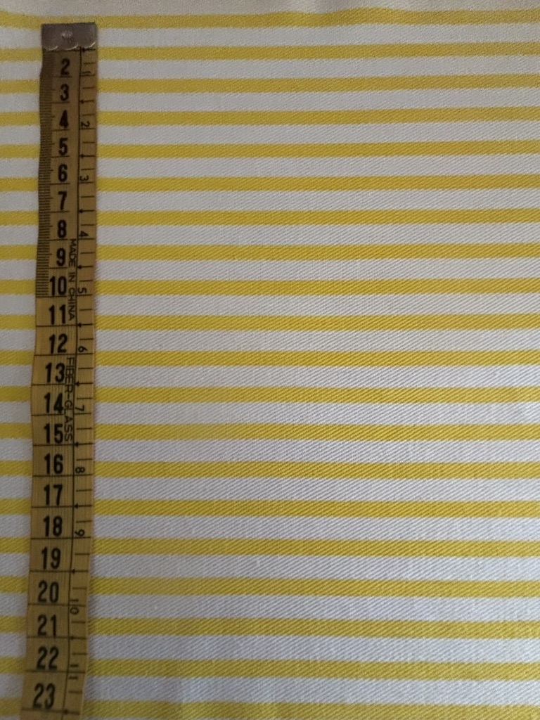 Raya Amarillo y blanco