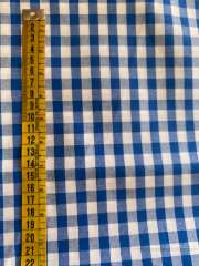 Vichy 1cm Azul clein