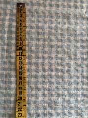 Vichy 1cm Azul Mint