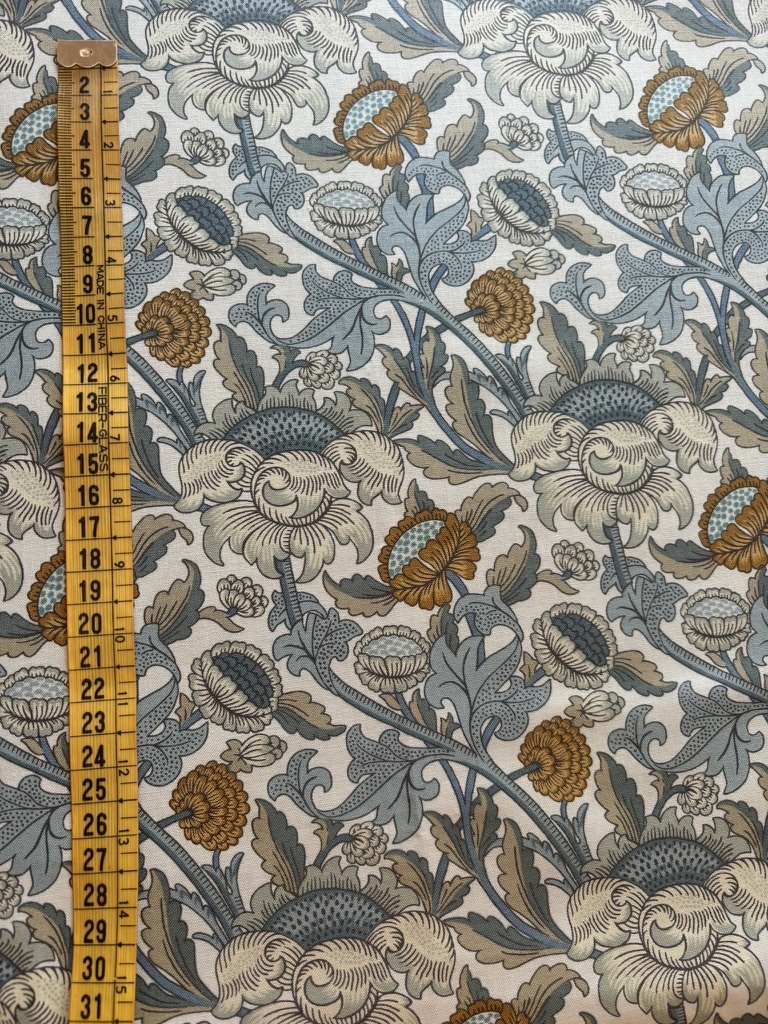 Flores azules William Morris