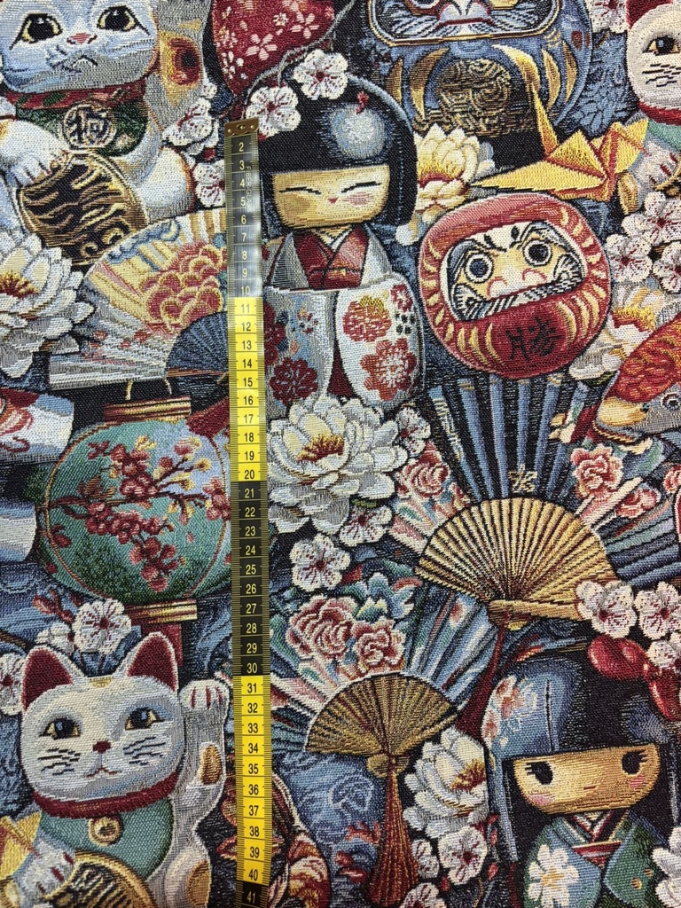 Tela motivos japoneses grandes