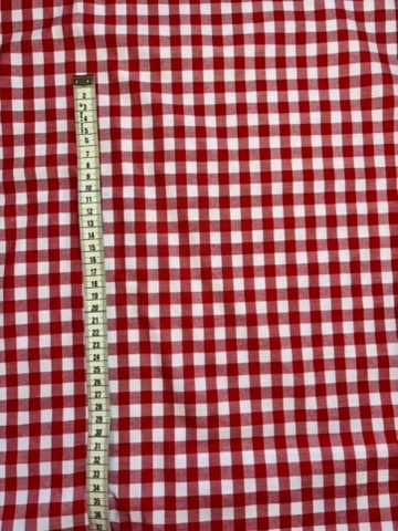 Vichy rojo 1cm